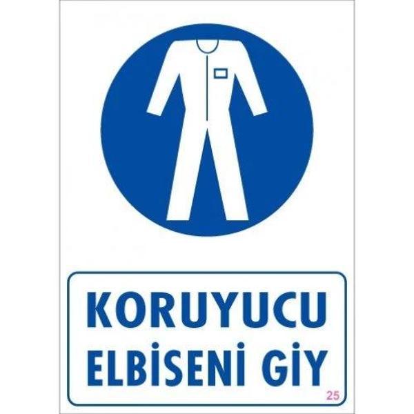 Pvc Levha "Paraşüt Tipi Eminiyet Kemerini Tak" 25X35 Cm - Image 1