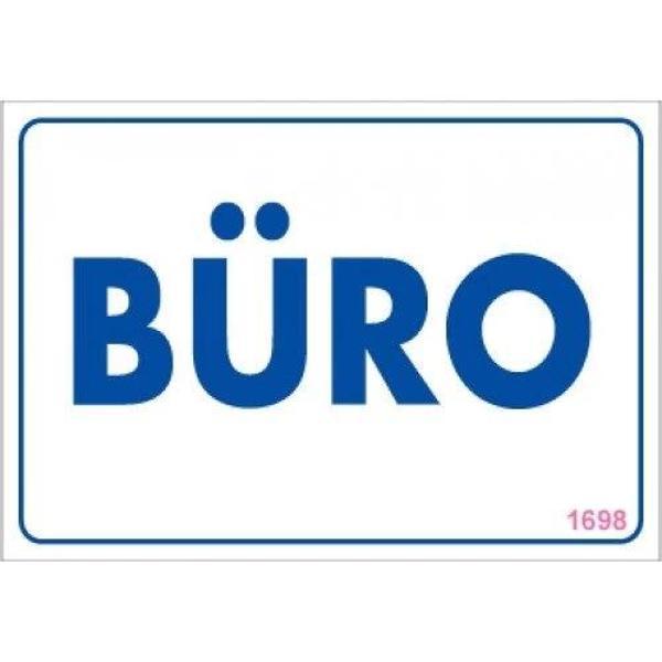 Pvc Levha "Büro" 17,5*25 cm - Image 1
