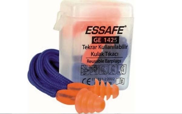 Essafe GE-1425 Kordonlu Kulak Tıkacı 5 Adet - Image 1
