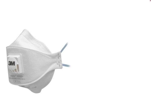 3M 09322 Aura FFP2 Ventilli Toz ve sis Maskesi - Image 1