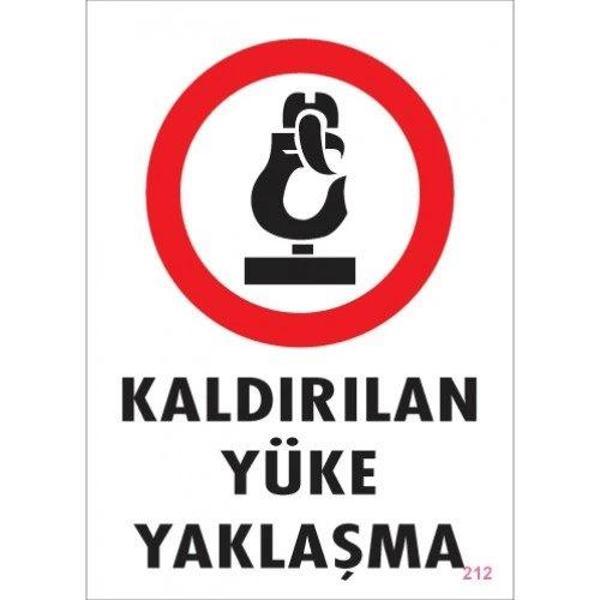 Pvc Levha "Kaldırılan Yüke Yaklaşma" 25X35 Cm - Image 1