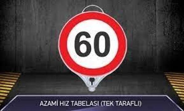 MFK Azami Hız 60 Tabelası - Image 1