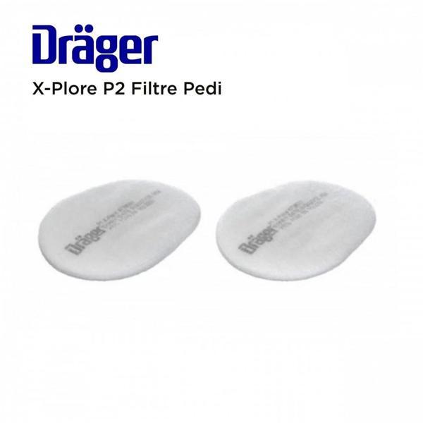 Drager X-Plore Pure P2 Bayonet Bağlantılı Dış Gövdesiz Partikül Pedi - Image 1