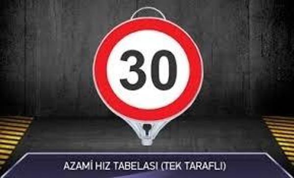 MFK Azami Hız 30 Tabelası - Image 1