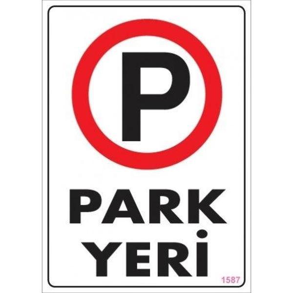 Pvc Levha "Park Yeri" 25*35 cm - Image 1