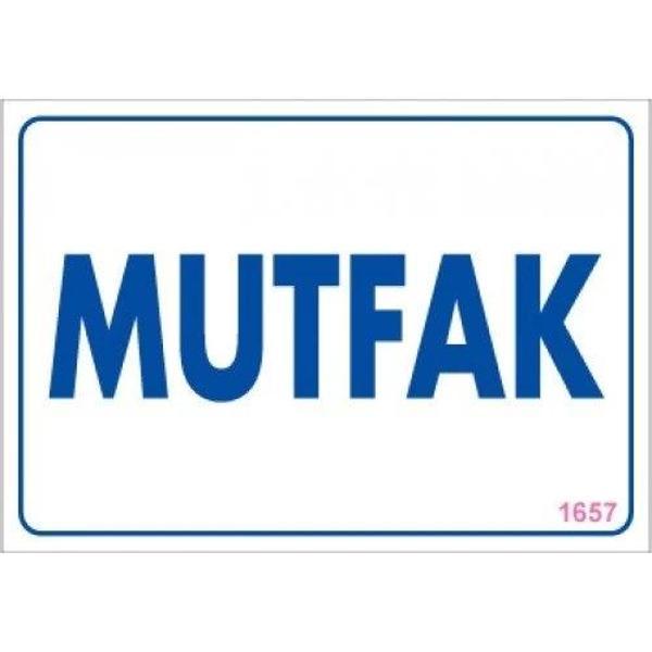 Pvc Levha "Mutfak" 17,5*25 cm - Image 1