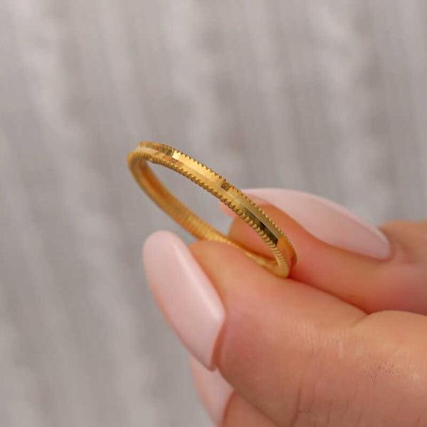 Gümüş Gold Ajda Kadın Yüzük  SL7354 - Image 1