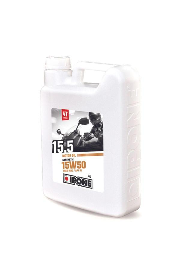IPONE 15.5 15W50 4T Sentetik  Motosiklet Yağı 4L - Image 1