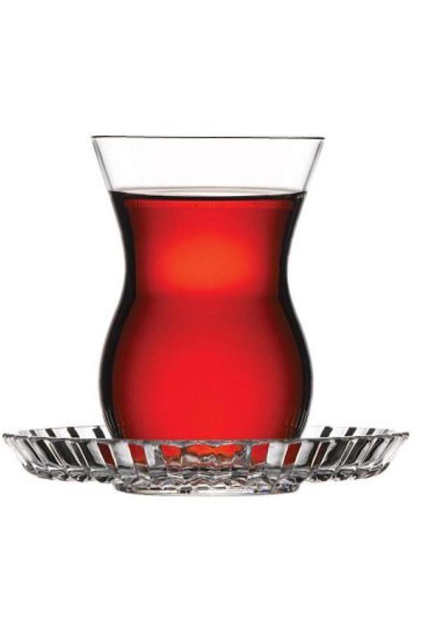 Paşabahçe beykoz crystallin çay takımı 12 parça çay bardağı seti - Image 1
