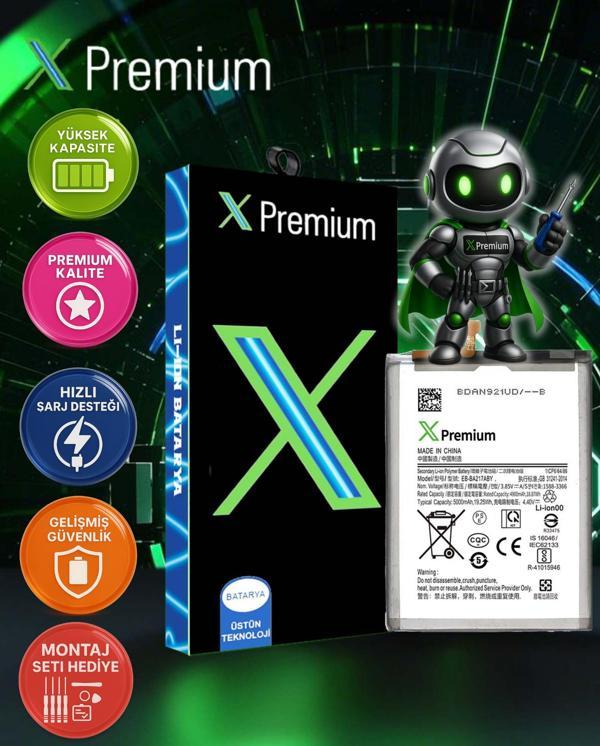 Xpremium Samsung A21s SM-A217 Batarya Pil Süper Yüksek Kalite 5000 mAh - Image 1