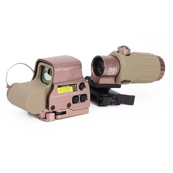 Nikula 558-G43 XPS2 Hedef İşaretleyici Red Dot - Holografik Nişangâh, 5x Büyütmeli Set Çöl Rengi - Image 1