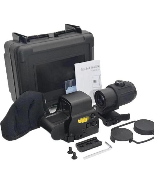 Nikula 558-G43 XPS2 Hedef İşaretleyici Red Dot - Holografik Nişangâh, 5x Büyütmeli Set-Siyah - Image 1