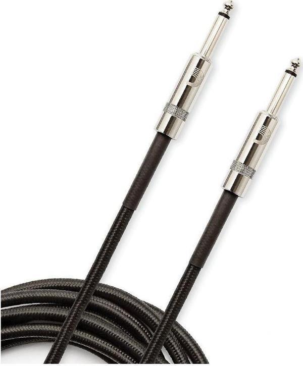 PW-BG-20BK Gitar Kablo Custom Series Braided Enstrüman Kablosu (6 mt) - Image 1