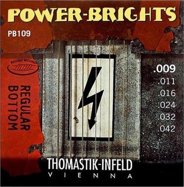 PB109 Elektro Gitar Teli Power-Brights - Image 1