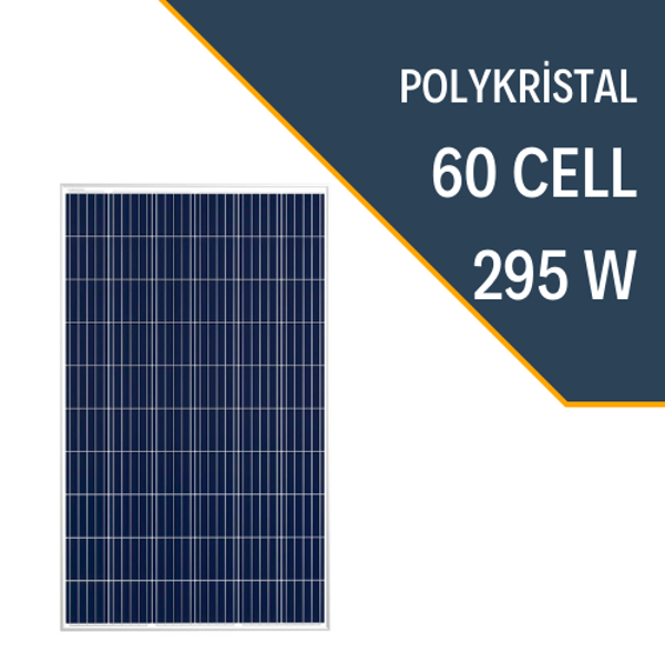 LEXRON 295W POLYKRİSTAL GÜNEŞ PANELİ - Image 1