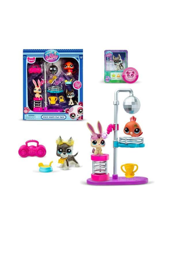 H.H.M Şenver Ticaret Littlest Pet Shop Lps Minişler Seri 3 Disco Nights Oyun Paketi Seti - Image 1