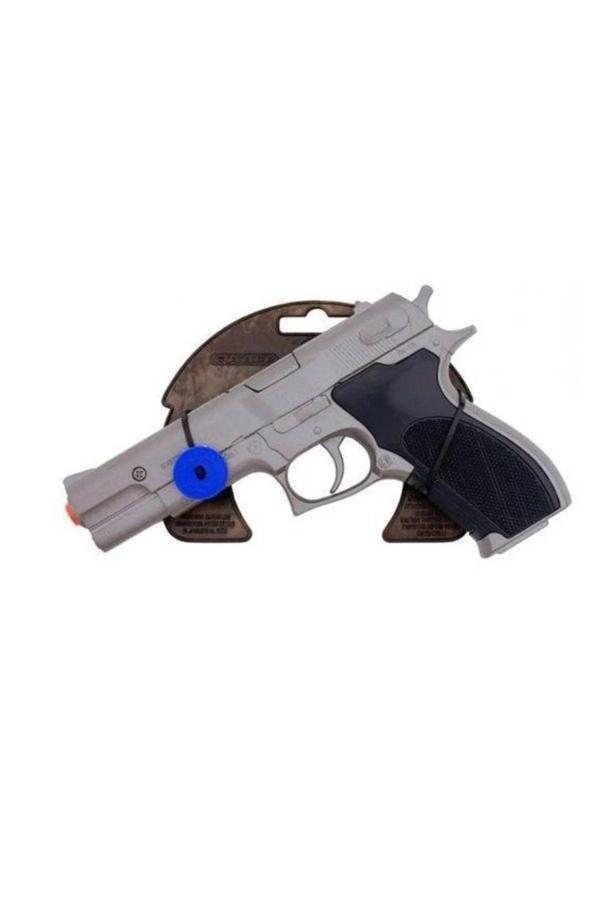 H.H.M Şenver Ticaret Tamamı Metal Revolver 8'Li Kapsül Patlatan Baretta - Image 1