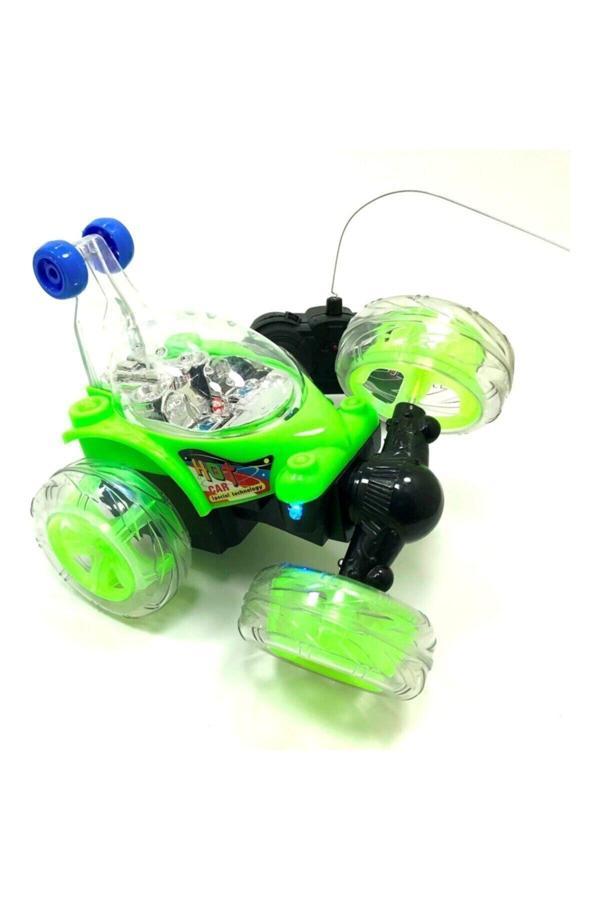 Toysan Işıklı Mavi Çılgın Akrobat Şarjlı Uzaktan Kumandalı - Image 1