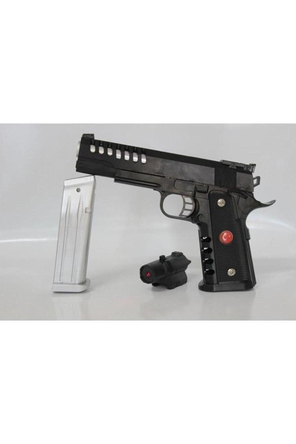 Bayrak Boncuk Atan Lazerli Silah Lazerli Boncuklu Tabanca - Image 1