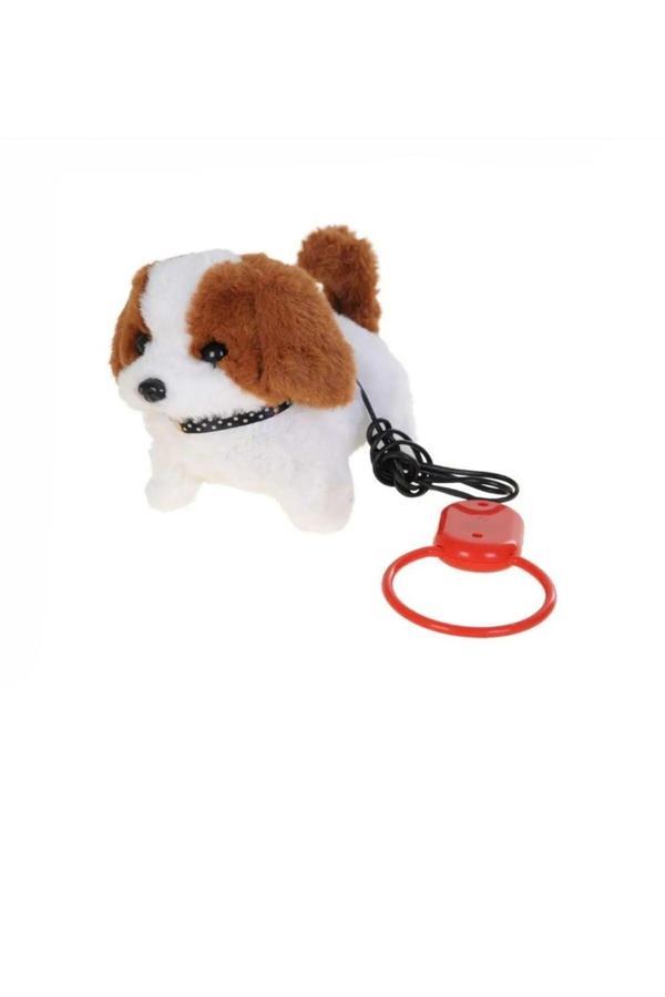 H.H.M Şenver Ticaret Pilli Kumandalı Sesli Yürüyen Kahverengi Köpek - Image 1