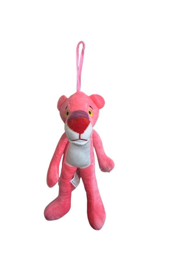 H.H.M Şenver Ticaret Oyuncak Peluş Pembe Panter Vantuzlu Cama Yapışan Pembe Panter 40 Cm - Image 1