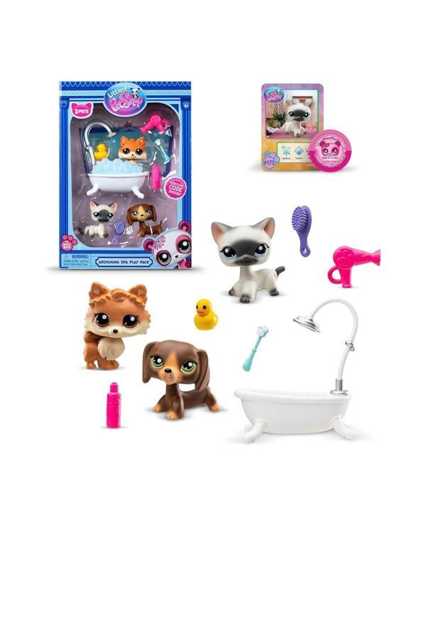 H.H.M Şenver Ticaret Littlest Pet Shop Lps Minişler Seri 3 Bakım Spa Oyun Paketi Seti - Image 1