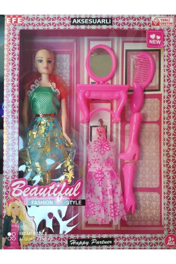 Efe Oyuncak Yedek Kıyafetli & Aksesuarlı Oyuncak Model Bebek Dilara 30 Cm - Image 1