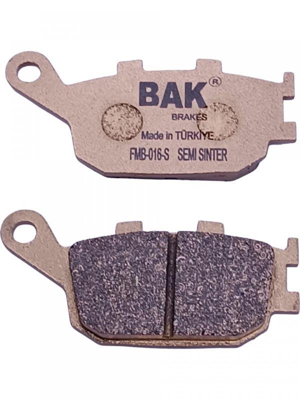 BAK FREN BALATASI ORGANİK FMB 016 HONDA NC700 NC750SX CB CBR CBF600 SUZUKI DL 650 1000 V-STROM MT-07 - Image 1