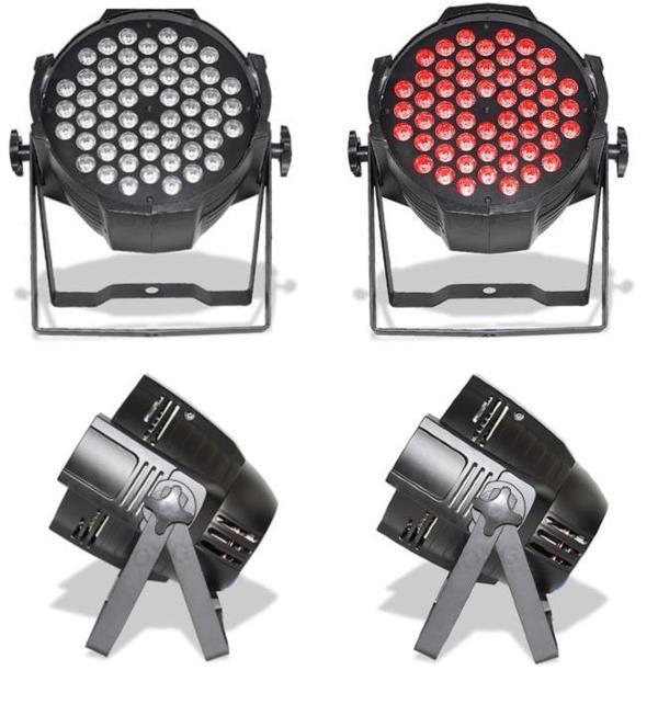 DJ PRO LP-54RGB 54X3 WATT 3IN1 FULL RGB LED PAR IŞIK (2Lİ HAZIR PAKET) - Image 1