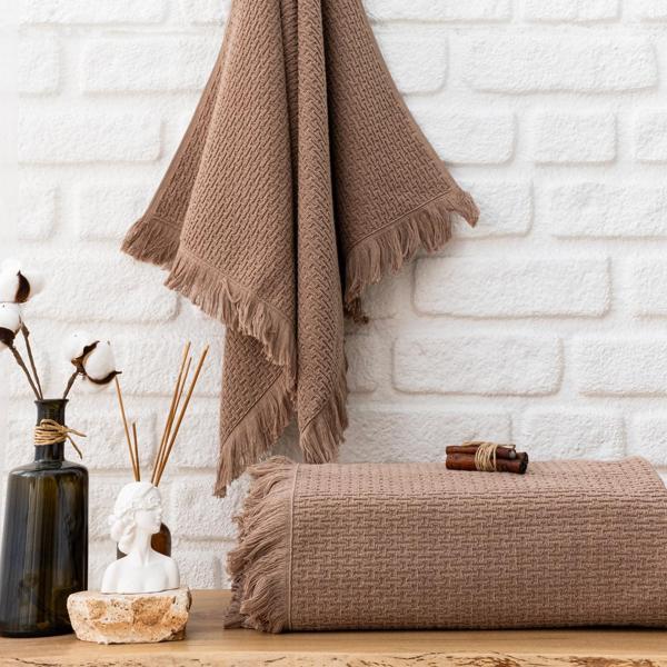 Schafer Home Polly Havlu 50x90 Cm-Kahverengi - Image 1