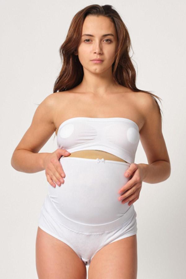 BEYAZ MI Emay 2825 Cotton Hamile Karın Destekleyici Slip Korse - Image 1