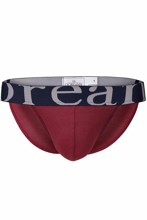 Doreanse Bordo Erkek Micro Modal Bel Bantlı Slip Külot 1313 - Image 1