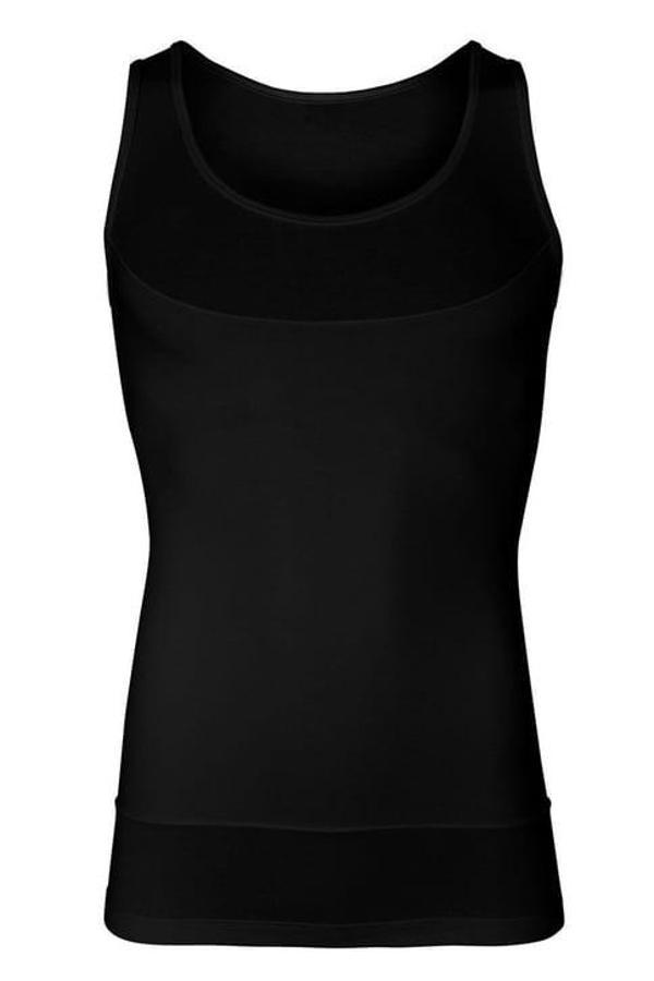 Doreanse Siyah Erkek Pamuklu Vücut Şekillendirici Atlet Korse 5965P - Image 1