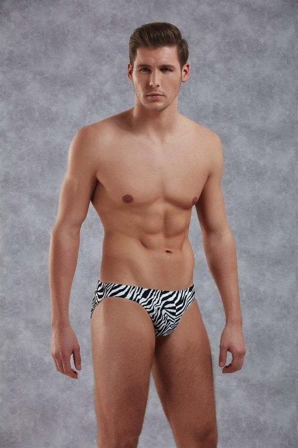 Doreanse Zebra Desen Erkek Slip Külot 1345 - Image 1