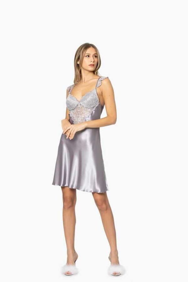 Pierre Cardin Askılı Kısa Gecelik 635 Royal - Image 1