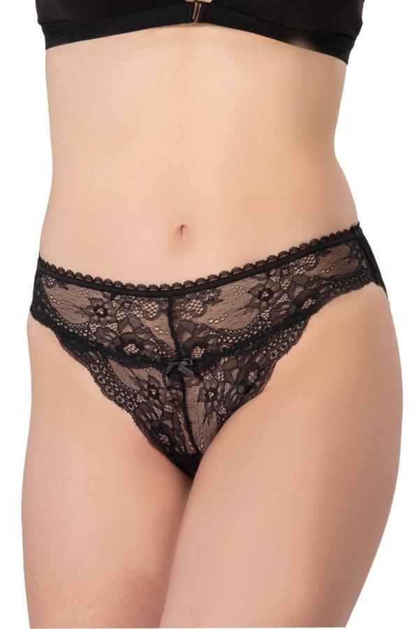 SİYAH MI Emay 1444 Modal Cotton Dantelli Külot - Image 1