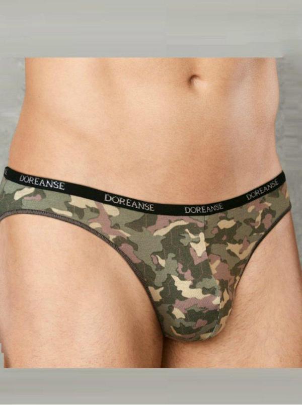 Doreanse Erkek Modal Kamuflaj Baskılı Külot Slip 1335 - Image 1