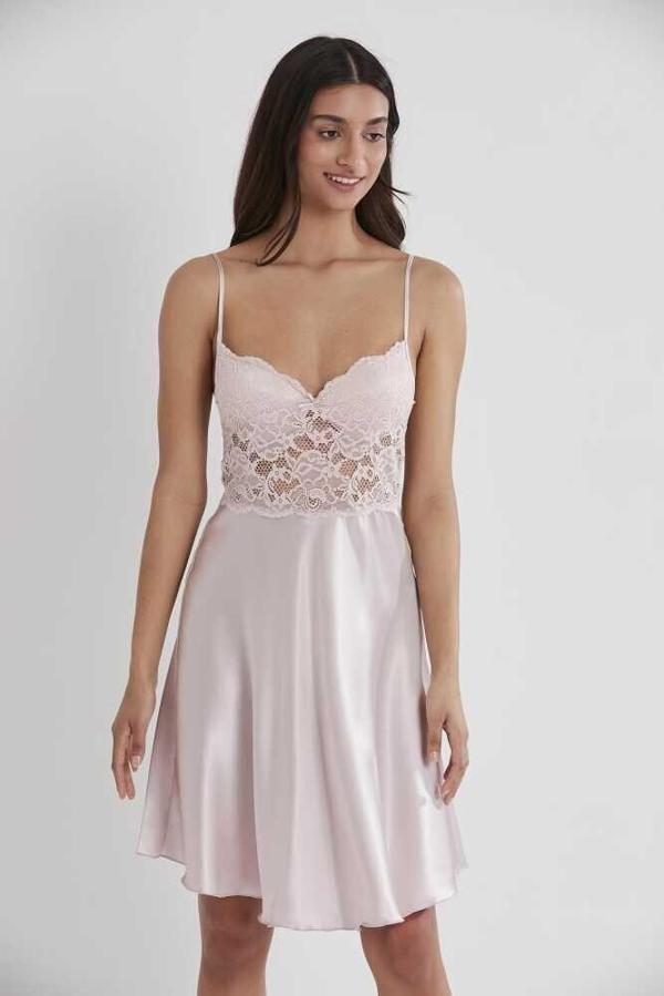 Pierre Cardin Saten Dantelli Gecelik 627 - Image 1