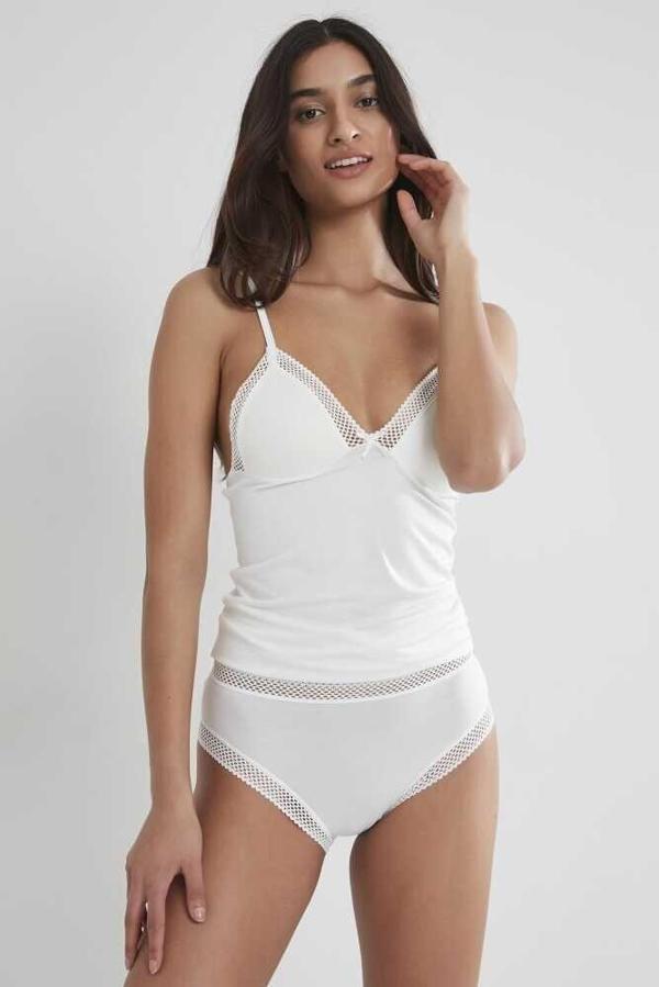 Pierre Cardin Ekru Kaşkorse Penye Askılı Atlet Külot Takım 305 - Image 1