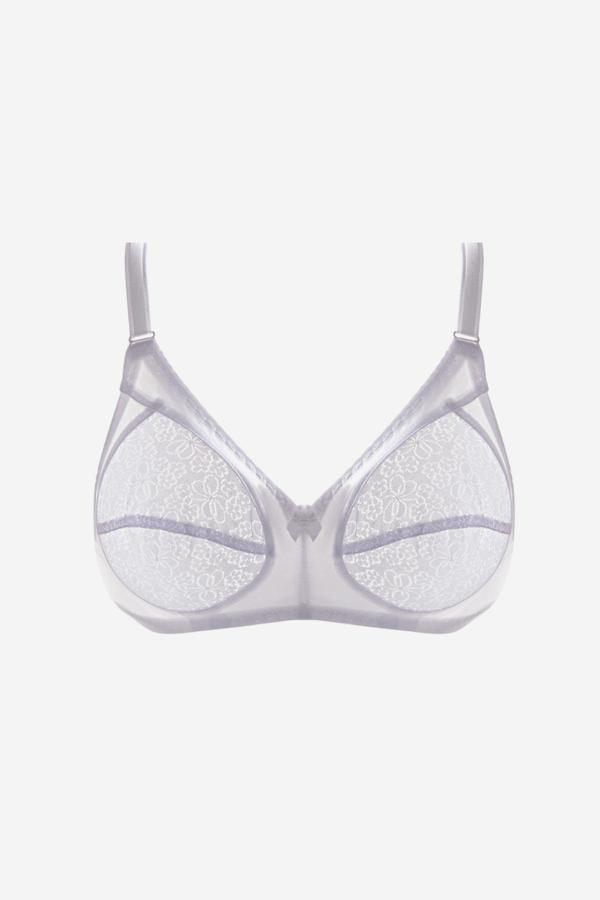 Ayyıldız Beyaz Dantelli Büyük Beden Sütyen 777 - Image 1