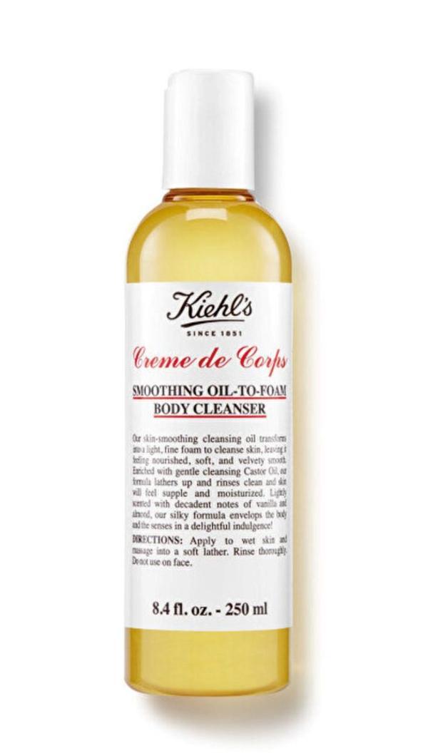 Kiehl's Creme de Corps Smoothing Oil-to-Foam Body Cleanser 250 ML  - Image 1
