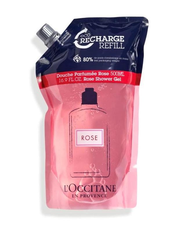 L'occitane Gül Duş Jeli Ekolojik & Ekonomik Yedek 500 ml  - Image 1