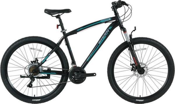 Bisan Mts 4600 Erkek Dağ Bisikleti 46cm Md 27.5 Jant 21 Vites Mat Siyah Mavi - Image 1