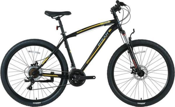 Bisan Mts 4600 Erkek Dağ Bisikleti 46cm Md 27.5 Jant 21 Vites Mat Siyah Sarı - Image 1