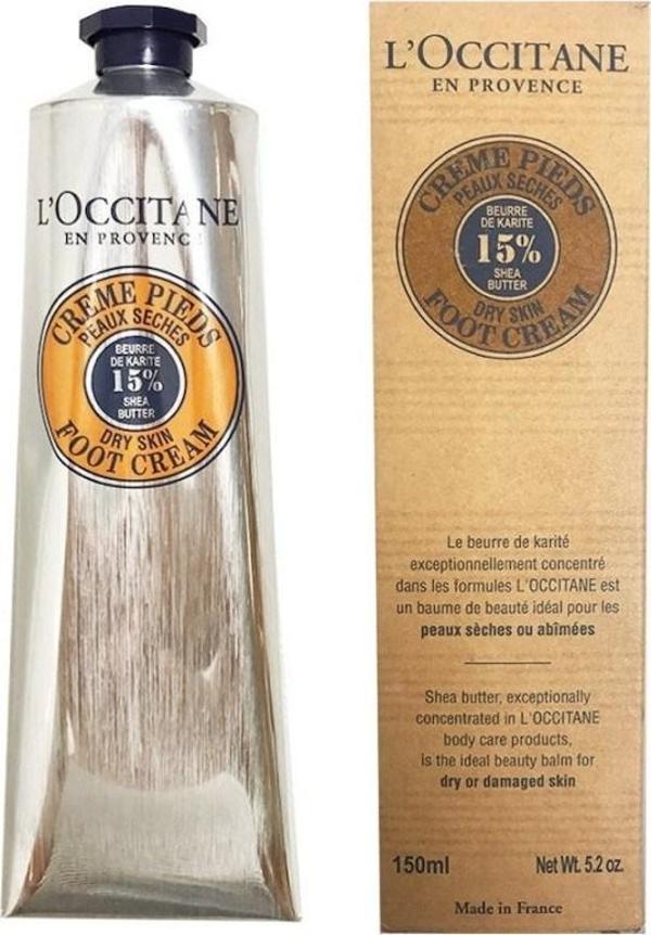L'Occitane Shea Butter Foot Cream 150 ml - Image 1