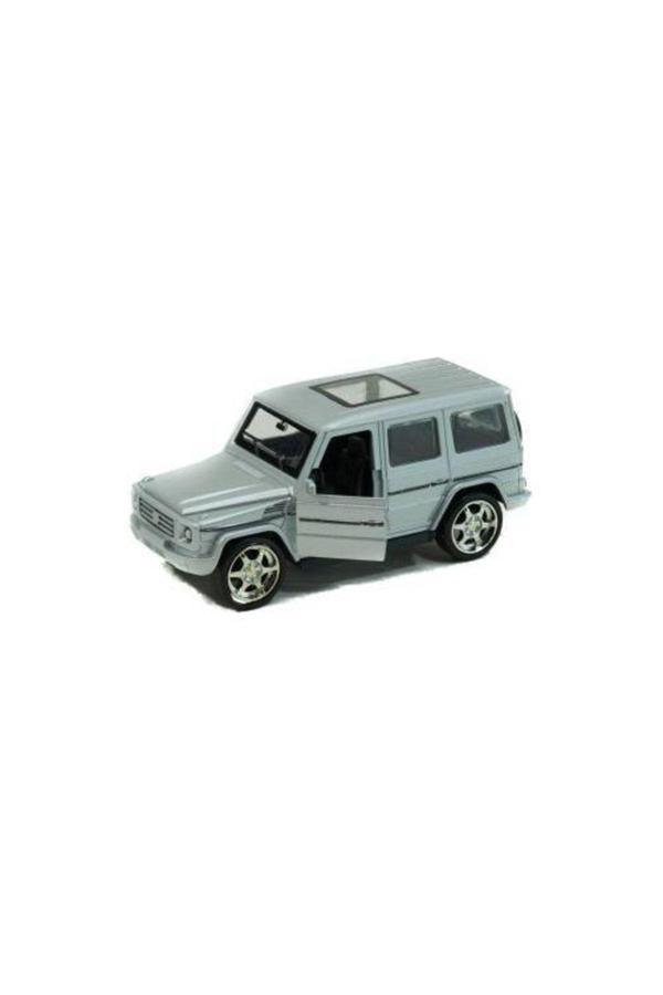 Erzi Metal Mercedes G63 Çek Bırak Model Araba Gri 12 Cm - Image 1