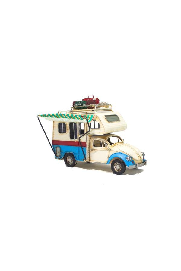 Erzi Dekoratif Metal Karavan Çerçeveli Kumbaralı Tenteli 1404E-4347 - Image 1