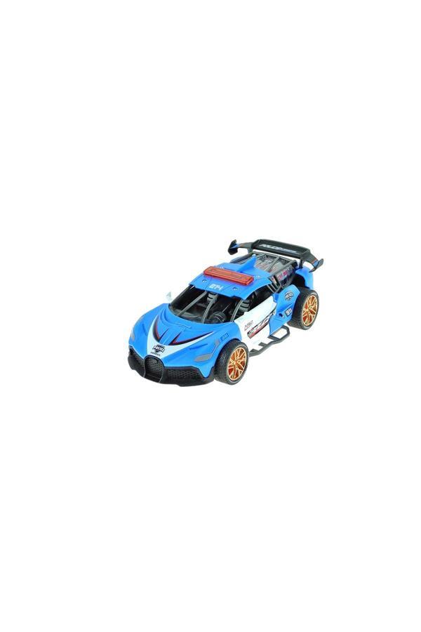 Erzi Oyuncak Polis Arabası Süper Sport Işıklı Sesli Sürtmeli 20 Cm - Image 1