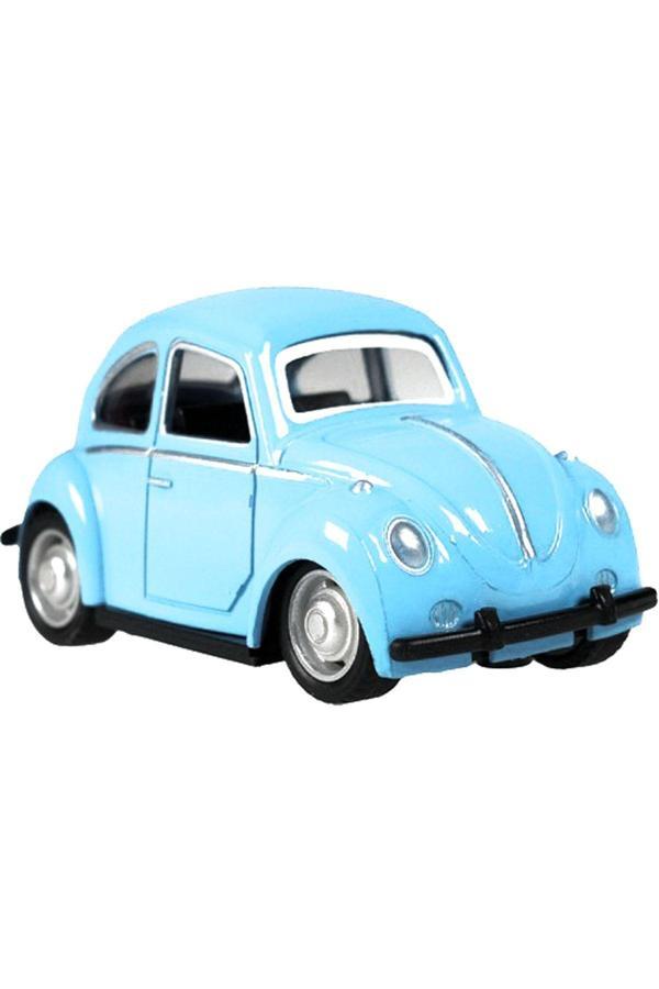Erzi Metal Vosvos Çek Bırak Model Araba 2 Adet Turkuaz - Image 1
