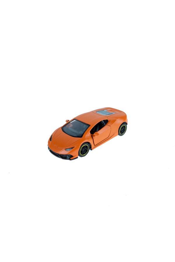 Erzi Oyuncak Metal Çek Bırak Süper Sport Araba Turuncu 11 Cm - Image 1